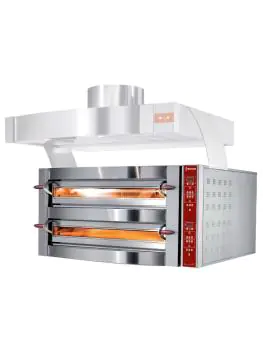 Pizzaoven - 2 x 6 pizza's - Ø35 CM - Diamond - GDX12/35-LDP