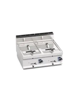 Horeca friteuse - 2 x 10 Liter - Gas - Berto's - GL10+10B