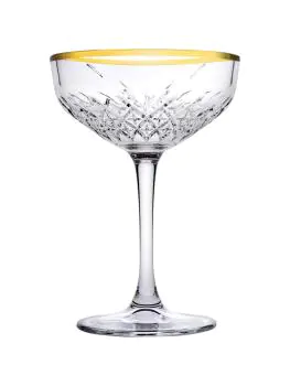 Champagnecoupe - 4 Stuks - 27 CL - H 11 x Ø15.7 CM - Glas - Pasabahce - Timeless - 532478
