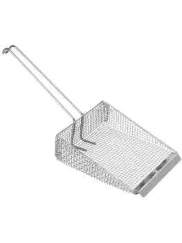 Fritesschep - 22.5 cm lange draadgreep - RVS - Hendi - 642603