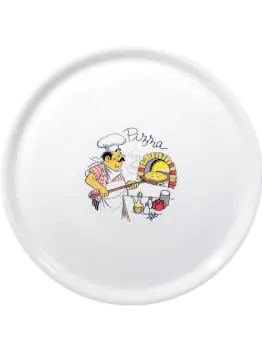 Pizzabord 33 Cm - Pizzabakker - 6 stuks - Hendi - 774892