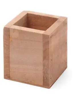 Bestek kistje - Hout - 80x80x95 mm - Hendi - 664186