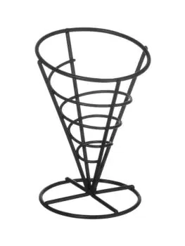 Friteszakhouder - Zwart - Ø115x(H)175 mm - Hendi - 630938