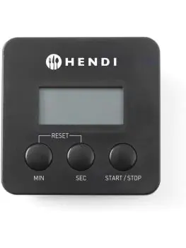 Kookwekker digitaal - ABS - H 6.7 X 2 X 6.7 CM - Hendi - 271155