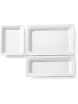 Gastronorm trays met slanke rand - Melamine - H 2 X 26.5 X 32.5 CM - Hendi - 566015