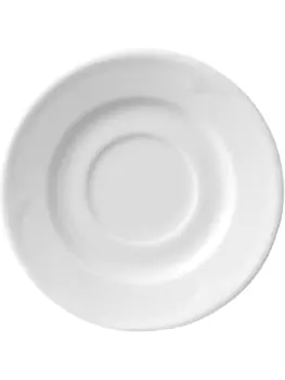 Schotel - 12 stuks - Saturn - Porselein - 12.5 CM - Hendi - 794432