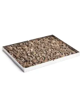 Lavasteenrooster - 63 X 50 CM - Hendi - 145531