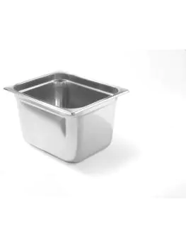 Gastronormbak - 1/2 GN - 12.5 Liter - H 19.8 x 26.4 x 32.4 CM - Hendi - 801406