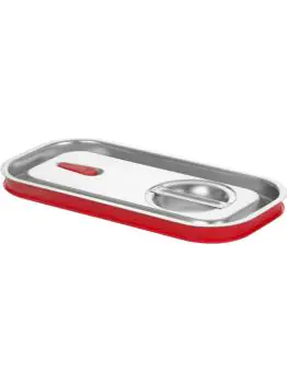 Deksel GN-Containers - Met Siliconenrand - H 2.6 x 15.5 x 30.4 CM - Hendi - 807637