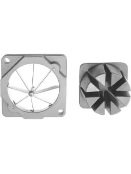 Patjesmes Frietsnijder - 8 Partjes - H 11.3 x 11.3 x 7 CM - Hendi - 932933