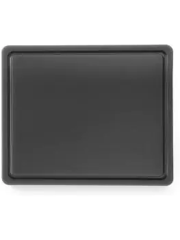 Snijplank - HACCP - 1/2 GN - Zwart - H 1.5 x 32.4 x 26.5 CM - Hendi - 826171