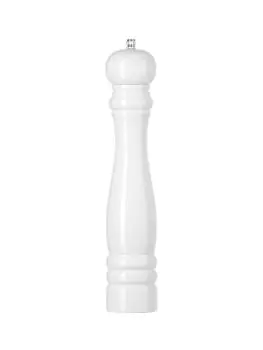 Zoutmolen - Hout - Wit - H 31.5 x Ø 6 CM - Hendi - 469590