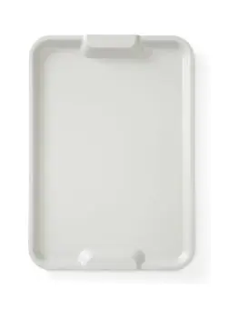 Dienblad - Euronorm - Met Handvatten - Lichtgrijs - H 3 x 53.3 x 37.3 CM - Hendi - 878163