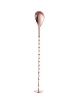 Barlepel - Met Stamper - Koper - H 27.8 x 3 x 3.5 CM - Hendi - 596579