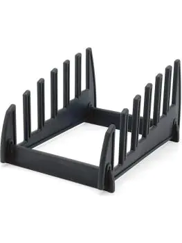 Snijplankenrek - Zwart - H 15.7 x 22.5 x 31.5 CM - Hendi - 825693