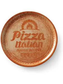 Pizzabord 33 Cm - Rood - Recipe Collection - 6 stuks - Hendi - 778944