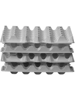 Eierbakken - Ovobox 120 - 4 Stuks - H 4 x 29 x 28.6 CM - Hendi - 870792