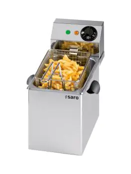 Friteuse - 4 Liter - 230V - H 31 x B 24.5 x D 43 CM - Saro - 172-2030