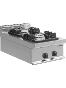 Gasfornuis - RVS - H 27 x B 40 x D 70 CM - Saro - 423-1000
