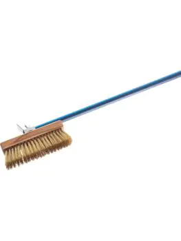 Borstel - Koper - Hout - H 161 x B 20 x D 6.6 CM - Saro - 217-1025