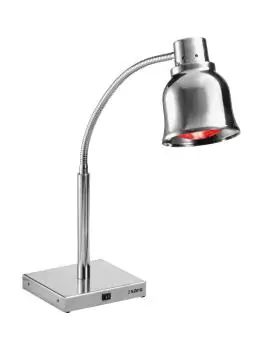 Warmhoudlamp - RVS - 230V - H 65 x B 22 x D 22 CM - Saro - 172-3082