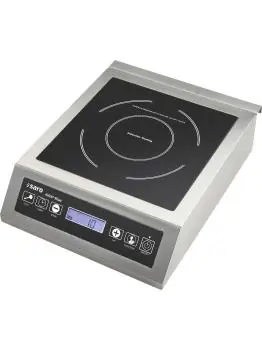 Kookplaat - Inductie - RVS - 230V - H 9.8 x B 32.7 x D 42 CM - Saro - 360-1020