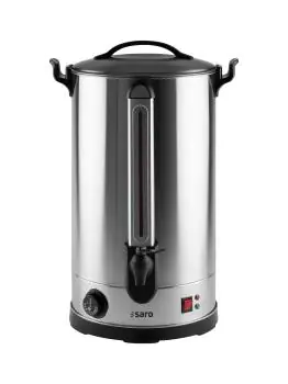 Glühwein & Warm Water Dispenser - RVS - 27 Liter - 230V - H 55 x B 30 x D 30 CM - Saro - 213-7515