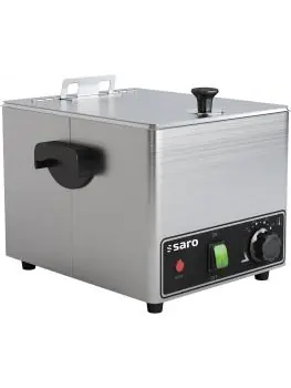 Worstenwarmer - RVS - 4,6 Liter - 230V - H 26 x B 26 x D 32 CM - Saro - 443-1085