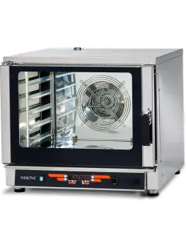 Convectiecombinatieoven - RVS - 380V - H 75 x B 84 x D 91 CM - Saro - 455-1300