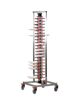 Plate Rack - H 187 x B 65 x D 65 CM - Saro - 87-1000