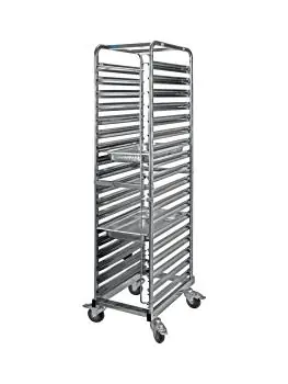 Trolley - 1/1 GN - H 173.5 x B 38.5 x D 55.5 CM - Saro - 350-1000