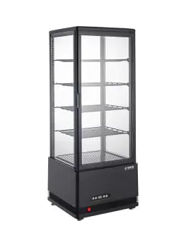 Koelvitrine - Digitale Temperatuurregeling - Kunststof - 78 Liter - 230V - H 116.6 x B 45.2 x D 40.6 CM - Saro - 330-3013