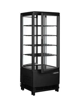 Koelvitrine - Digitale Temperatuurregeling - Kunststof - 98 Liter - 230V - H 108 x B 42.5 x D 42.9 CM - Saro - 330-1015