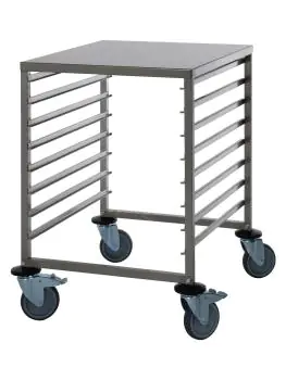 Stellingwagen - RVS - H 84.5 x B 66.2 x D 73.3 CM - Saro - 487-1080