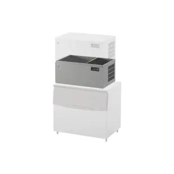 Ijsblokjesmachine - Watergekoeld - 209KG / 24H - Ijsblokjes Maat L - Stapelbaar - RVS - Hoshizaki