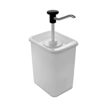 Sausdispenser - Met Pomp - 3 L - Zwart - Hovicon
