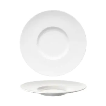 Bord Napoli - Wit - Ø 31 CM - Saturnia