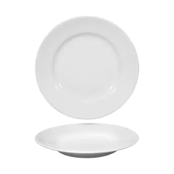 Bord Tivoli - Wit - Porselein - Ø 26 CM - Saturnia