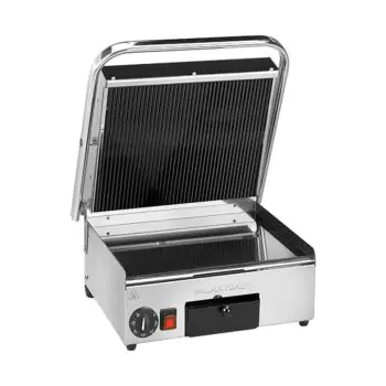 Contactgrill - Glad / Ribbel - 230V - B 41 CM - Milantoast