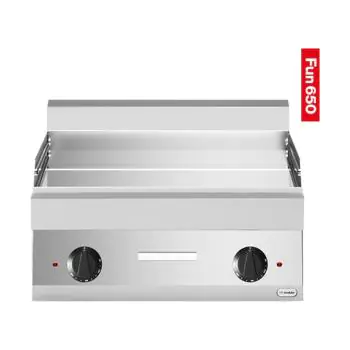 Bakplaat - Elektrisch - Glad - 400V - B 70 CM - Fun 650 Line - Modular
