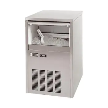 Ijsblokjesmachine - H 75 x 48 x 55 CM - 44 KG - 220 - 240 V - 575 W - Luchtgekoeld - R452A - RVS - MasterFrost - 706040