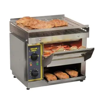 Conveyor Toaster - H 45.5 x 51 x 68 CM - 21 KG - 220 - 240 V - 2650 W - RVS - Roller Grill - 304020