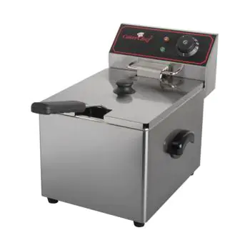 Friteuse - H 34.6 x 26.3 x 40.9 CM - 7 KG - 220 - 240 V - 3250 W - RVS - 8 Liter - Elektrisch - Caterchef - 688008