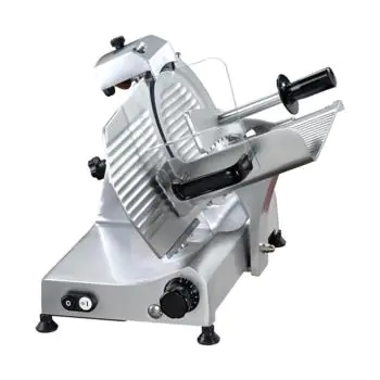 Vleessnijmachine - H 34 x 40.5 x 58 CM - 13.5 KG - 220 - 240 V - 185 W - Aluminium - Mach - 403007