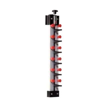 Bordenrek Wandmodel - H 62 x 13 x 13 CM - 1 KG - RVS - Plate Mate - 556001