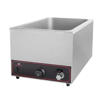 Bain Marie - H 28.6 x 35.4 x 59.5 CM - 8.5 KG - 220 - 240 V - 1200 W - RVS - Caterchef - 688040