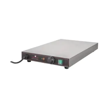 Warmhoudplaat - H 7 x 52.8 x 32.6 CM - 6.5 KG - 220 - 240 V - 600 W - RVS - +30°C / +85°C - Caterchef - 688070