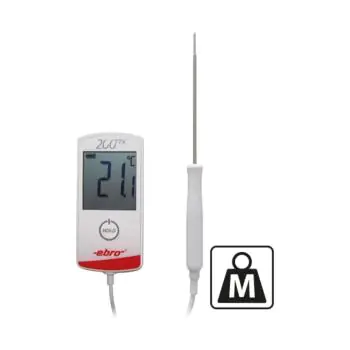 Kern-Temperatuurmeter - H 1.6 x 6 CM - 0.1 KG - 12.7 CM - Acrylonitril-Butadieen-Styreen (Abs) - -30°C / +200°C - Ebro - 926007