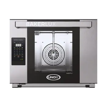 Heteluchtoven - H 49.1 x 60 x 66.9 CM - 39 KG - 220 - 240 V - 3500 W - RVS - +30°C / +260°C - Unox - 596174