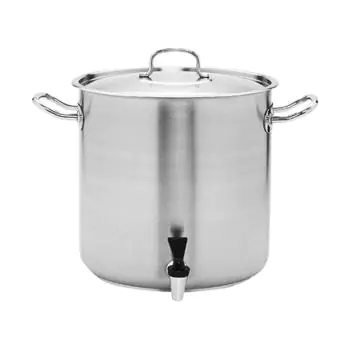 Kookpan - H 45 CM - 11.6 KG - Ø45 CM - RVS - 72 Liter - Standaard - Pujadas - 720185